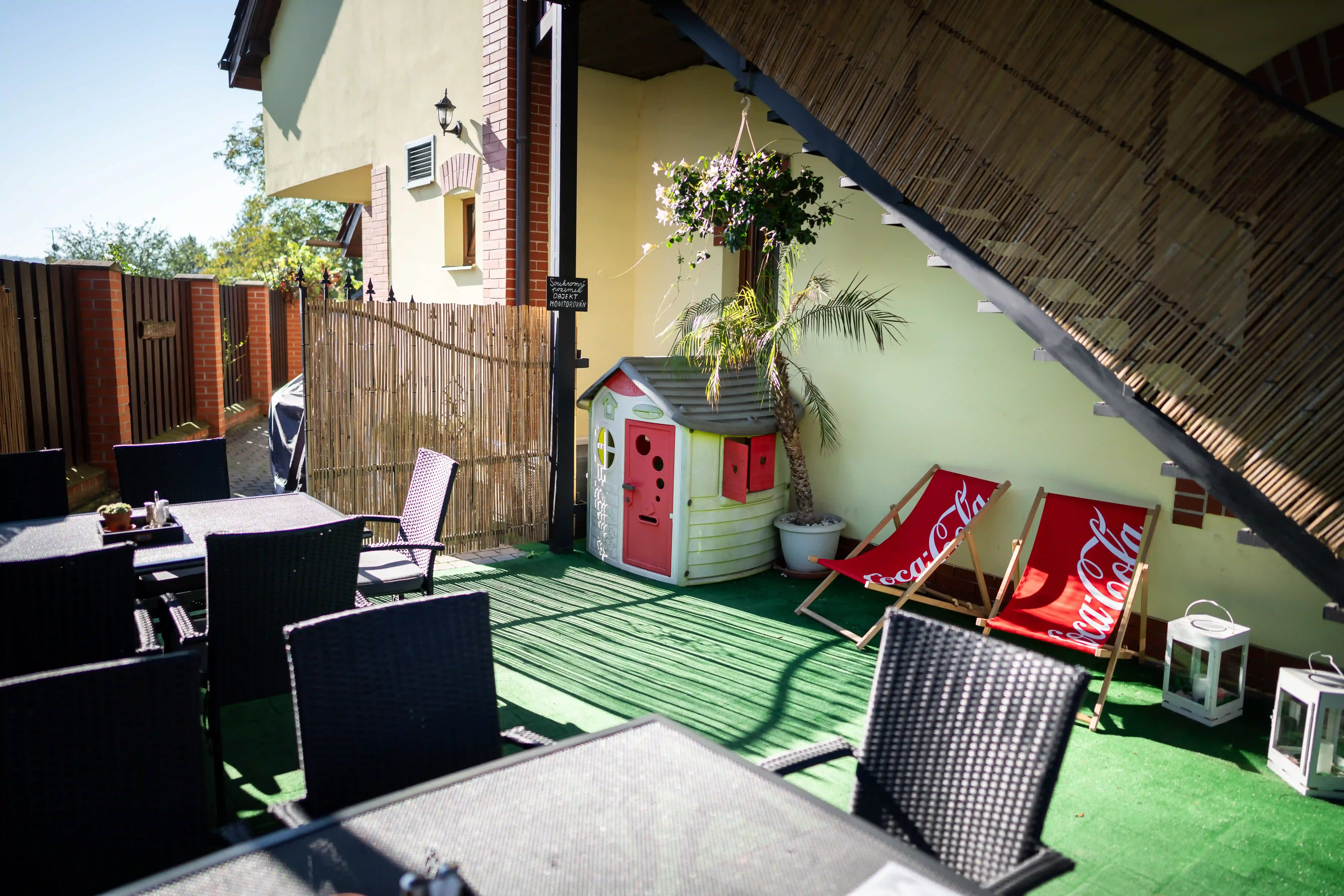 Dětský koutek na předzahrádce