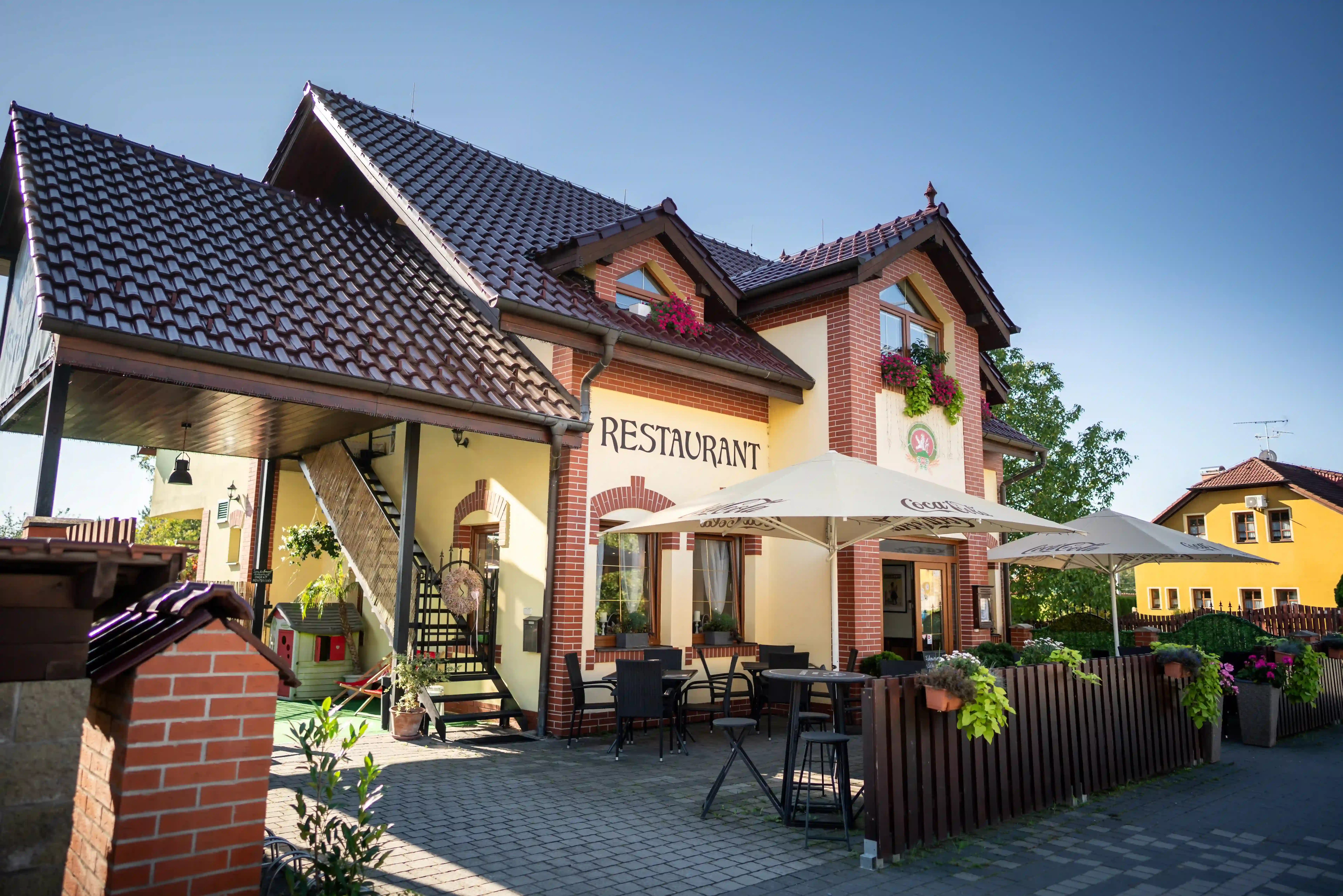 Předzahrádka pivovaru